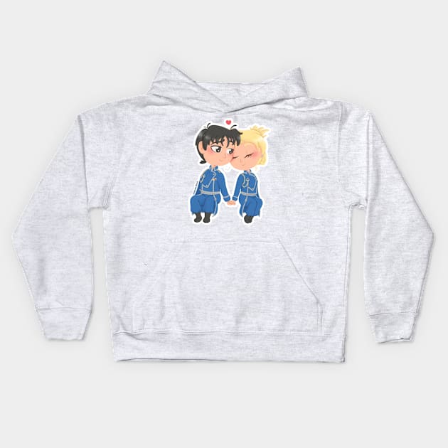 Chibi Royai Kids Hoodie by SilveryDreams